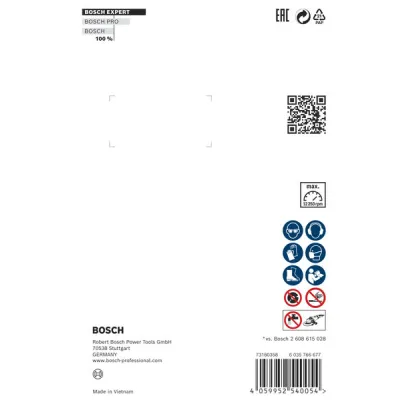 Bosch Diamanttrennscheibe 2608900670 | X-LOCK MultiMaterial | Ø 125 mm | Profi für Beton, Ziegel, Stahlbeton | Silber