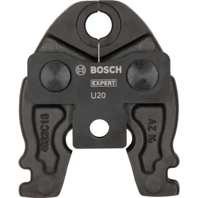 Bosch Pressbacke Compact U20 2608570198 | U-Kontur | für Sanitärrohre | verschleißfest | Stahl | langlebig