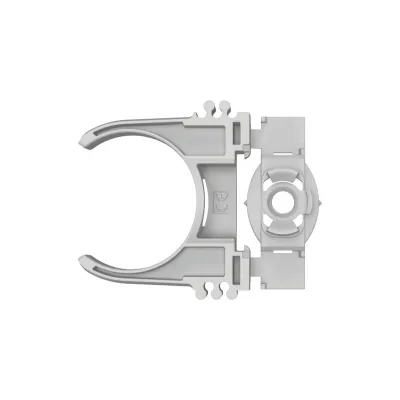 Bosch Rohrschelle PRO EPC-32 1600A032G9 | Rohrclip | 32 mm Durchmesser | Kunststoff | 1- & 2-teilig | 50 Stück