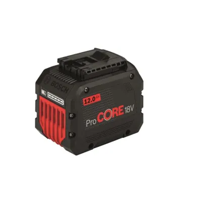 Bosch Professional Akku ProCORE18V 12.0Ah 18V Li-Ion | Ersatzakku | CoolPack 2.0 | höchste Kapazität | Schwarz-Blau