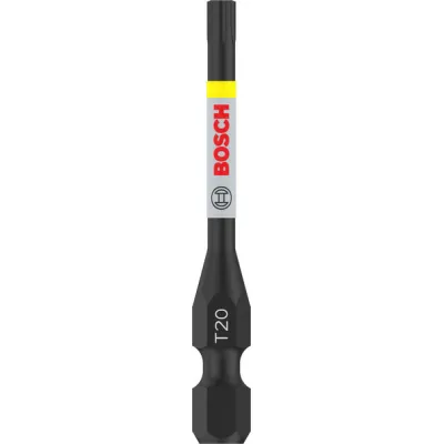Bosch Bit PRO Impact 2608522530 | Torx T20 | 55 mm Länge | 2 Stück | Robuste Torsionszone | Hohe Drehmomentbeständigkeit