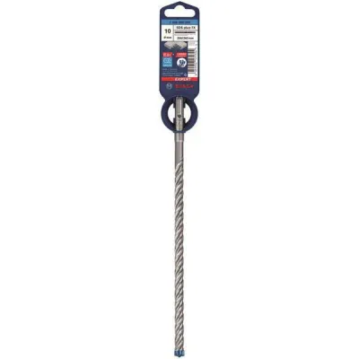 Bosch Hammerbohrer SDS-plus-7X 2608900099 | 10x200x265 mm | 4-Schneider Vollhartmetallkopf | für Beton & Stein