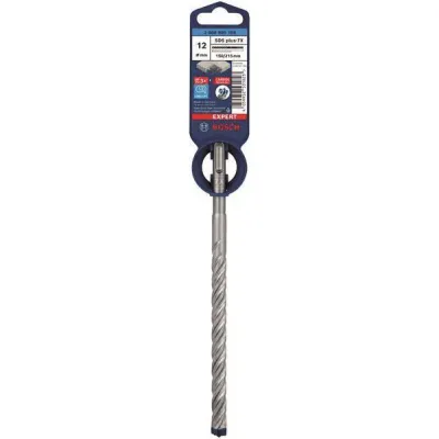 Bosch Hammerbohrer SDS-plus-7X 2608900109 | Ø12mm | 215mm Länge | 4-Schneider | Vollhartmetall | Beton