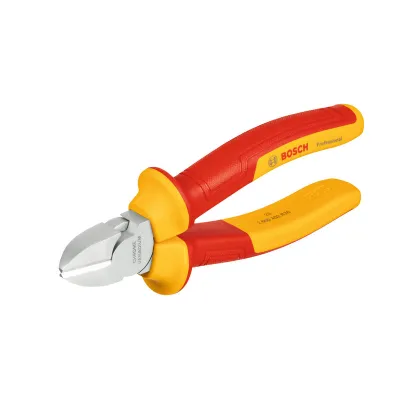 Bosch Professional VDE-Diagonalseitenschneider 1600A02ND9 | 160 mm | isoliert bis 1000V | Chrom-Vanadium-Stahl