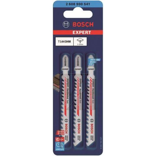 Bild: Bosch EXPERT Stichsägeblätter T144DHM Hard Wood fast 3Stk