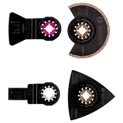 Bosch Fliesen-Set für Multi-Cutter 4-teilig 2608661695