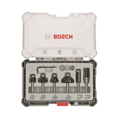 Bosch Fräser-Set Trim&Edging 6tlg.