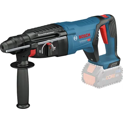 Bosch Professional Akku-Bohrhammer GBH 18V-26 D | SDS-plus | 2,5 J | 18V | ohne Akku/Ladegerät | Blau