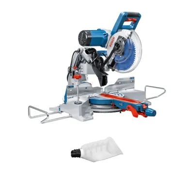 Bosch Professional Kapp- und Gehrungssäge GCM 10 GDJ | 1800 W | 254 mm Sägeblatt | Axial-Glide | 29 kg