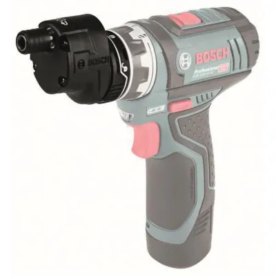 Bosch FlexiClick Exzenteraufsatz GFA 12-E 1600A00F5L | für GSR 12V-15 FC | 1/4" Bithalter | 16 Positionen | schwarz