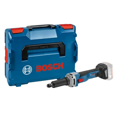 Bosch Professional Akku-Geradschleifer GGS 18V-23 LC | 18V | bürstenlos | 23.000 U/min | L-Boxx | blau