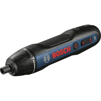 Bosch Akku-Schrauber GO 06019H2101 | 3,6V 1,5Ah | 5Nm | Bit-Set 25-tlg. | USB-Ladefunktion | L-BOXX Mini | blau