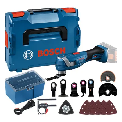 Bosch Professional Akku-Multi-Cutter GOP 18V-34 | 18V Brushless | Snap-In | Starlock Set | L-BOXX