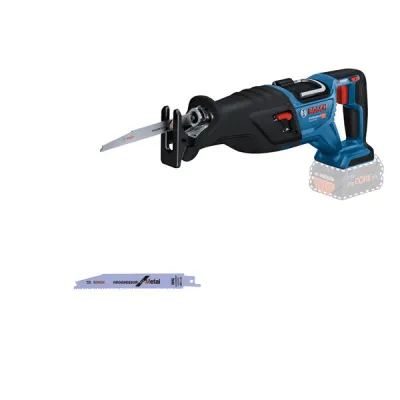 Bosch Professional Akku-Säbelsäge GSA 18V-28 | BITURBO Brushless | 18V | 28 mm Hub | ohne Akku/Ladegerät | Blau