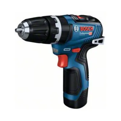 Bosch Professional Akku-Schlagbohrschrauber GSB 12V-35 | 06019J9000 | 12V 2x3.0Ah | 35Nm | bürstenlos | L-BOXX | blau