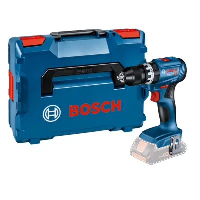 Bosch Akku-Schlagbohrschrauber GSB 18V-45 06019K3301 | 18V | 45 Nm | bürstenlos | Solo | L-BOXX | blau/schwarz