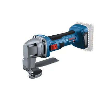Bosch Professional Akku-Blechschere GSC 18V-16 E | 18V | bürstenlos | 1,6 mm Stahl | ohne Akku/Ladegerät | Blau