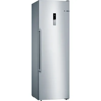 Bosch Gefrierschrank GSN36BIEP Serie 6 | NoFrost | 242 l | 186x60x65 cm | Edelstahl | VarioZone | IceTwister