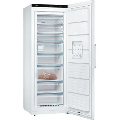 Bosch Gefrierschrank GSN58AWCV | freistehend | NoFrost | 366 l | C | 191x70x78 cm | VarioZone | weiß