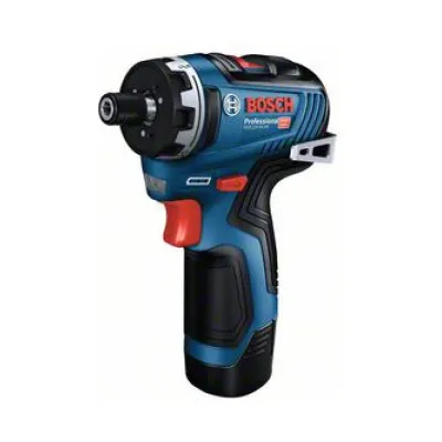Bosch Professional Akku-Bohrschrauber GSR 12V-35 HX 06019J9100 | 12V 2x 3Ah Akku | bürstenlos | 35Nm | L-BOXX | Blau