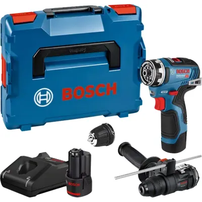Bosch GSR 12V-35FC Akku-Bohrschrauber in L-BOXX mit 2xAkku 3,0Ah (06019H3009)