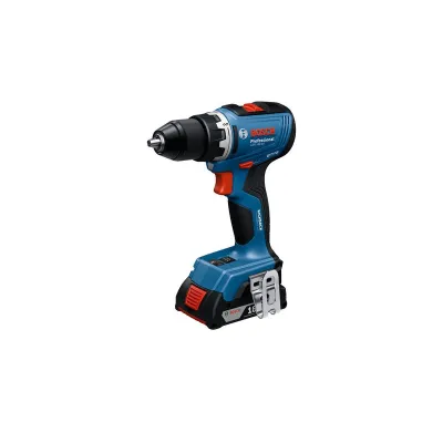 Bosch Akku-Bohrschrauber GSR 18V-65 18V | 2x 4Ah Li-Ion Akku | 63Nm | L-Case | inkl. Ladegerät | blau