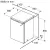 Bild: Bosch Tischgefrierschrank GTV15NWEB | 83 l | 85x56x58 cm | Super Gefrieren | E | 39 dB | 3 Schubladen | weiß (B-Ware)
