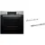 Bild: Bosch Einbau-Backofen HBD514GH | 71L | 3D Heißluft | 7 Heizarten | Teleskopauszug | hydrolytische Reinigung | A+