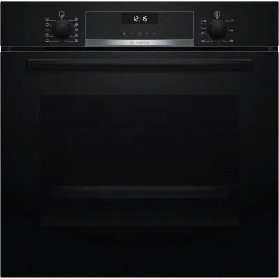 Bosch Einbau-Backofen HBG537BB3 Serie 6 | 71 l | 7 Heizarten | AutoPilot 10 | EcoClean | Schnellaufheizung | Schwarz