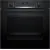 Bild: Bosch Einbaubackofen HBG537BB4 Serie 6 | 71 l | A+ | 8 Heizarten inkl. Air Fry | Pyrolyse | Edelstahl-Schwarz