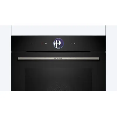Bosch Einbau-Backofen HBG7363B1 Serie 8 | 71l | 14 Heizarten | 4D Heißluft | AirFry | Home Connect | Schwarz