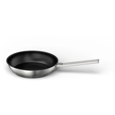 Bosch Bratpfanne HEZ9CF240 | 24 cm Ø | Antihaftbeschichtung | Edelstahl | induktionsgeeignet | für alle Herdarten