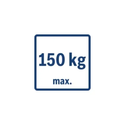 Bosch-HG Personenwaage elektron. Wkap. 150kg, ws PPW 2000