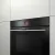 Bild: Bosch Dampfbackofen HSG738DB2 | Einbau | 23 Heizarten | 71 l | A++ | Air Fry | Teleskopauszug | Schwarz