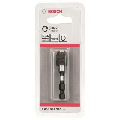 Bosch Bithalter 2608522320 | Impact Control Schnellverschluss | magnetisch | 1/4 Zoll | 60 mm | robust