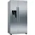 Bild: Bosch Side-by-Side Kühlschrank KAG93AIEP | NoFrost | 560L | Eis- & Wasserspender | Edelstahl | E | 178,7x90,8 cm