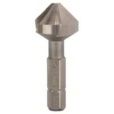 Bosch Kegelsenker 2608596408 | Versenkbohrer 16,5mm M8 | HSS Stahl | 1/4 Zoll Sechskantschaft | 40mm Länge