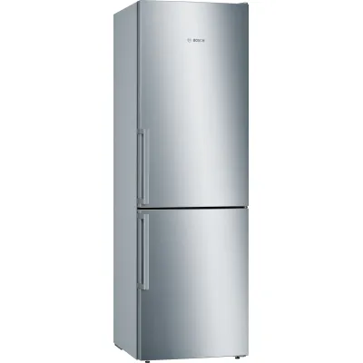 Bosch Kühl-Gefrierkombination KGE368LCP | 308 l | VitaFresh 0°C | LED | Edelstahl Optik | 186x60 cm | Energieklasse C