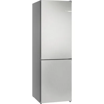 Bosch Kühl-Gefrierkombination KGN362LAF Serie 4 | 321l | 186x60x66,5 cm | A | NoFrost | leise 30dB | Edelstahl-Optik
