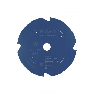 Bosch Kreissägeblatt 2608644555 | Expert for Fibre Cement | 165 x 20 mm | PCD-Zähne | 4 Zähne | für Akku-Handkreissägen