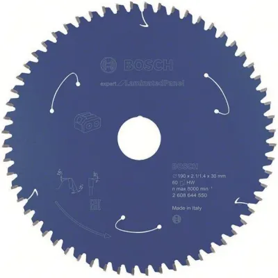 Bosch Kreissägeblatt Expert for Laminated Panel, 190 x 2,1/1,4 x 30,