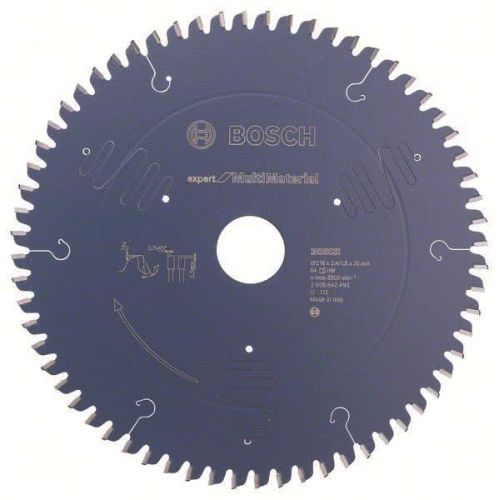 Bild: Bosch Kreissägeblatt Expert for Multi 216x30x2,4 mm Z64T 2 608 642 493