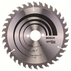 Bosch Kreissägeblatt Optiline Wood 190x30x2,6mm Z36WZ 2 608 640 616