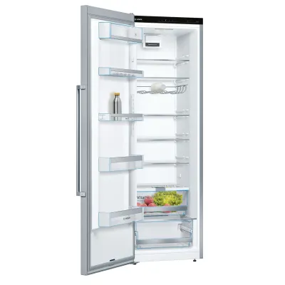 Bosch Standkühlschrank KSV36AIDP | 346 l | VitaFresh Plus | LED-Beleuchtung | Edelstahl | 186x60x65 cm | Energieklasse D