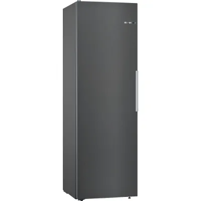 Bosch Standkühlschrank KSV36VXDP | Serie 4 | 346 l Nutzinhalt | VitaFresh XXL | LED | 186x60 cm | Edelstahl Schwarz