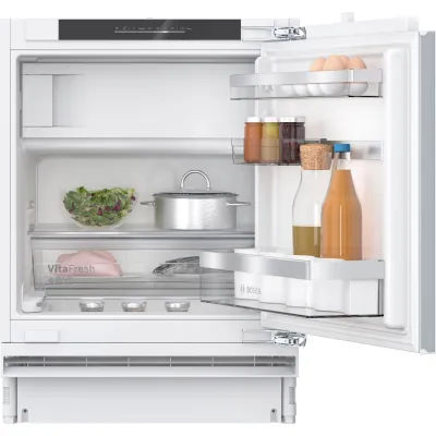 Bosch Unterbau-Kühlschrank KUL22ADD0 | Serie 6 | 110L (93/17L) | Gefrierfach | Home Connect | SuperCooling | 82x60cm