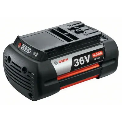 Bosch Akku für Gartengeräte F016800346 | 36V 4,0 Ah Li-Ion | POWER FOR ALL | Schwarz