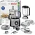 Bild: Bosch Küchenmaschine MC812M865 MultiTalent 8 | Food Processor 1250W | 3,9L Schüssel | Mixer 1,5L | Schwarz/Edelstahl
