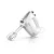 Bild: Bosch Handmixer MFQ25200 | 500W | 4 Stufen | Edelstahl Knethaken & Rührbesen | BPA-frei | Weiß/Silber