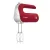 Bild: Bosch Handmixer MFQ40303 | 500 Watt | 5 Stufen + Turbotaste | FineCreamer Edelstahlbesen | Soft-Touch | Rot/Silber